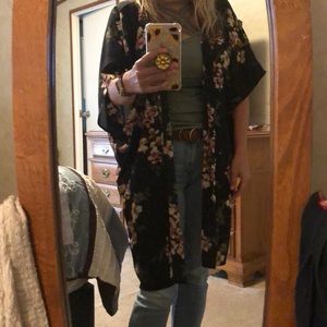 Floral kimono